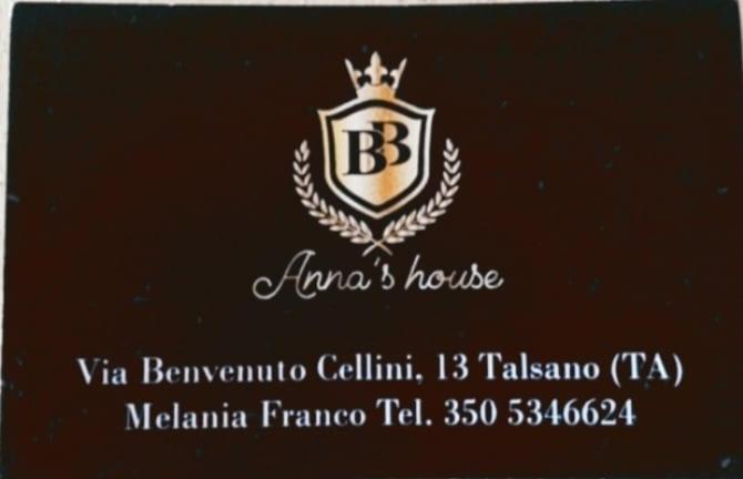 Anna'S House Bed & Breakfast Taranto Eksteriør bilde